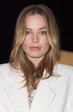 MARGOT ROBBIE at Chanel Haute Couture Spring/Summer 2022 Fashion Show in Paris 01/25/2022