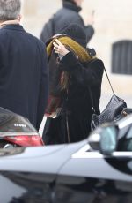 MARY KATE OLSEN Leves Ritz Hotel in Paris 01/25/2022
