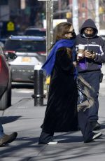 MARY KATE OLSEN Out in New York 01/18/2022