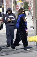 MARY KATE OLSEN Out in New York 01/18/2022