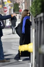 MARY KATE OLSEN Out in New York 01/18/2022