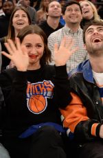 MAUDE APATOW at Knicks Game in New York 01/20/2022