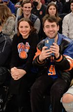 MAUDE APATOW at Knicks Game in New York 01/20/2022