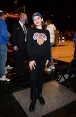 MAUDE APATOW at Knicks Game in New York 01/20/2022