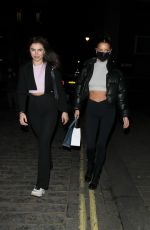 MAURA HIGGINS and FRANCESCA ALLEN at Zuma in London 01/12/2022 