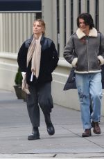 MAYA HAWKE Out for Lunch with a Friend in New York 01/20/2022