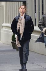 MAYA HAWKE Out for Lunch with a Friend in New York 01/20/2022