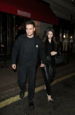 MAYA HENRY Arrives at Novikov Restaurant in London 01/14/2022