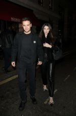 MAYA HENRY Arrives at Novikov Restaurant in London 01/14/2022
