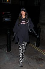 MAYA JAMA Night Out in London 01/16/2022