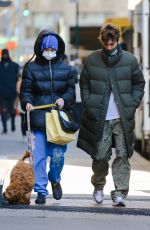 MEADOW WALKER and Louis Thornton-Allan Out in New York 01/10/2022