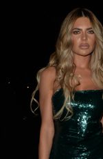 MEGAN BARTON HANSON Leaves Ours Restaurant in Knightsbridge 01/23/2022