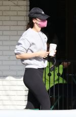 MEGAN CAMPER Out for Coffee to-go in Los Angeles 01/07/2022