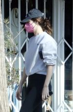 MEGAN CAMPER Out for Coffee to-go in Los Angeles 01/07/2022