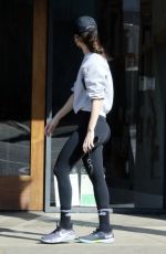 MEGAN CAMPER Out for Coffee to-go in Los Angeles 01/07/2022
