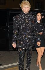 MEGAN FOX and Machine Gun Kelly at Dolce & Gabbana Afterparty in Milan 01/15/2022
