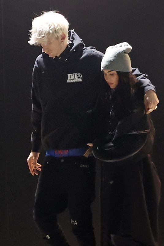 MEGAN FOX and Machine Gun Kelly Leaves Travis Barker