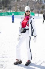 MEGHAN KING Out Skiing in Deer Valley 01/22/2022