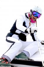 MEGHAN KING Out Skiing in Deer Valley 01/22/2022
