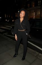 MELANIE BROWN Arrives at Cirque du Soleil Press Night in London 01/13/2022