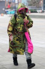 MELANIE BROWN Arrives at Steph