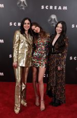 MELISSA BARRERA at Scream Premiere in Los Angeles 01/07/2022