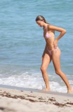 MIA REGAN in Bikini at a Beach in Miami 01/13/2022