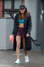 MICHELLE HEATON at a Gym in London 01/11/2022