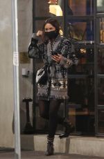 MICHELLE HUNZIKER and AURORA RAMAZZOTTI Out for Dinner in Milan 01/16/2022