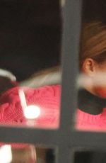 MICHELLE HUNZIKER and AURORA RAMAZZOTTI Out for Dinner in Milan 01/16/2022