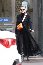 MICHELLE HUNZIKER Out and About in Milan 01/26/2022