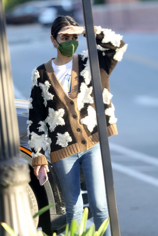 MILA KUNIS Out and About in Beverly Hills 01/13/2022