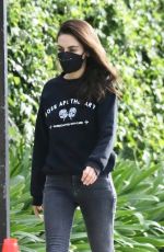 MILA KUNIS Out Hiking in Los Angeles 01/28/2022