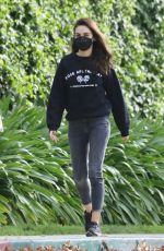 MILA KUNIS Out Hiking in Los Angeles 01/28/2022