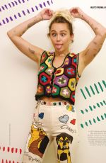 MILEY CYRUS in The Miley Cyrus Fanbook, January 2022