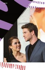 MILEY CYRUS in The Miley Cyrus Fanbook, January 2022