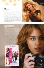 MILEY CYRUS in The Miley Cyrus Fanbook, January 2022