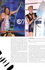 MILEY CYRUS in The Miley Cyrus Fanbook, January 2022