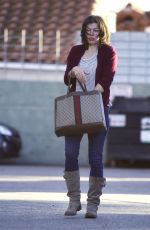 MILLA JOVOVICH Out and About in Los Angeles 01/12/2022