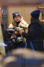 MINKA KELLY and KATE HADSON and Danny Fujikawa Out for Coffee in New York 01/28/2022
