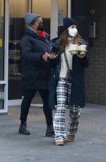 MINKA KELLY and KATE HADSON and Danny Fujikawa Out for Coffee in New York 01/28/2022