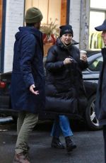 MINKA KELLY and KATE HADSON and Danny Fujikawa Out for Coffee in New York 01/28/2022