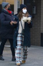 MINKA KELLY and KATE HADSON and Danny Fujikawa Out for Coffee in New York 01/28/2022