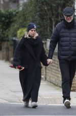 MIRCEA MONROE and Stephen Merchant Out in London 01/03/2022