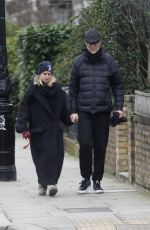 MIRCEA MONROE and Stephen Merchant Out in London 01/03/2022