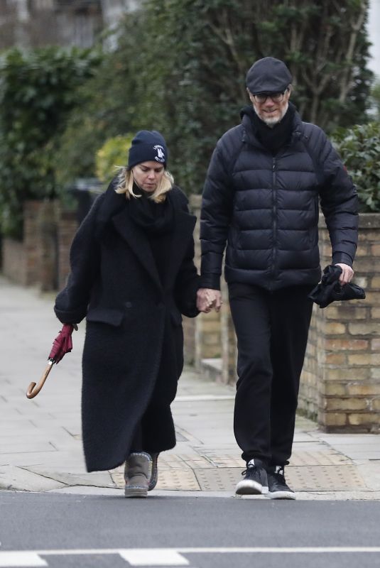 MIRCEA MONROE and Stephen Merchant Out in London 01/03/2022