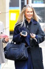 MOLLY MAE HAGUE Out with Friends in Manchester 01/27/2022