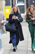 MOLLY MAE HAGUE Out with Friends in Manchester 01/27/2022