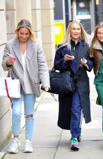 MOLLY MAE HAGUE Out with Friends in Manchester 01/27/2022