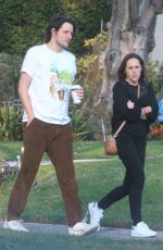 MOLLY SHANNON and Zach Woods Out in Los Angeles 01/18/2022
